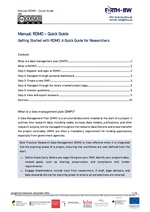 H11 - Manual: RDMO Quick Guide - FORTH-BW