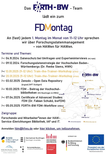 FDMontag: Aktuelles Programm